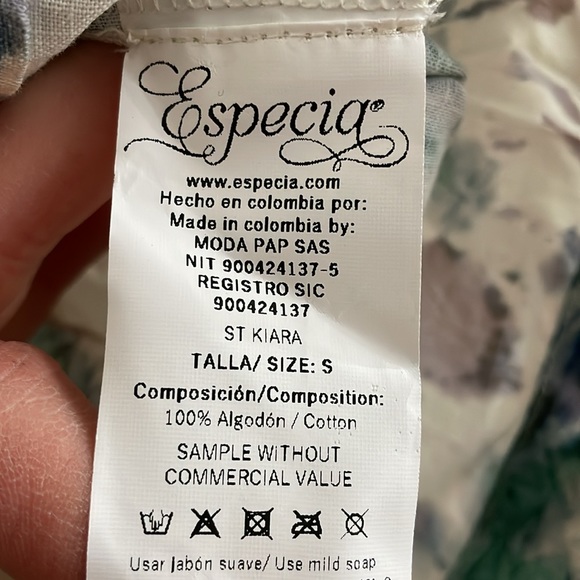 ESPECIA Women's Kiara Shirt and Tomasa Maxi Pant Size Small with Tie Belt - Picture 11 of 11